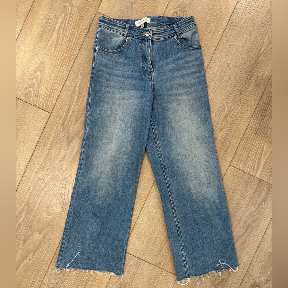 Something navy jeans